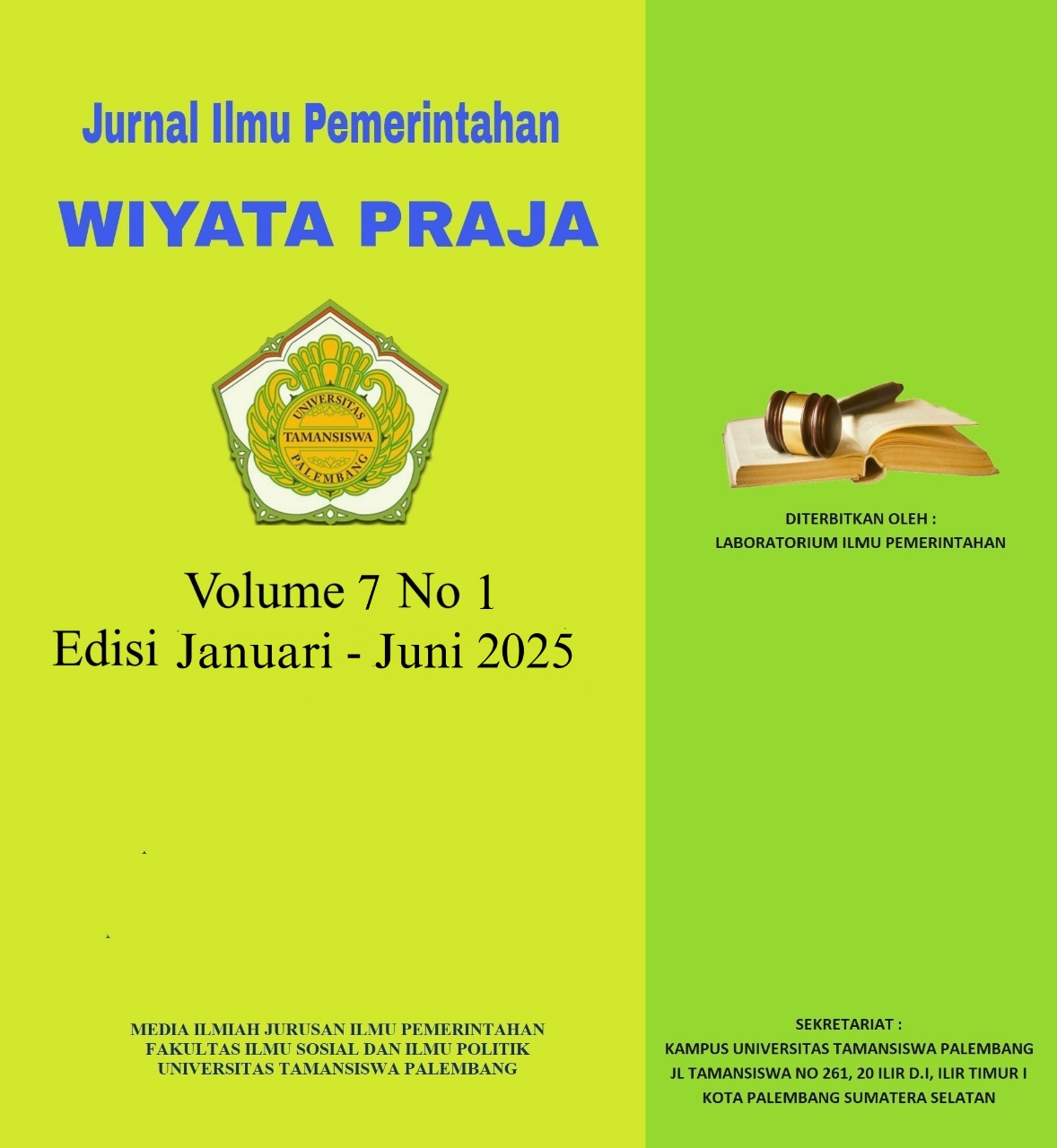 					View Vol. 7 No. 1 (2025): ANALISIS EFEKTIVITAS PELAYANAN AIR BERSIH & SANITASI MASYARAKAT UNTUK MENINGKATKAN KESEHATAN MASYARAKAT DI KECAMATAN TANJUNG RAJA KABUPATEN OGAN ILIR
				